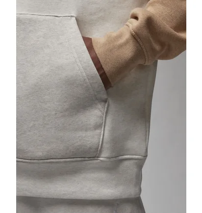 Худи мужское Air Jordan Essentials MenS Fleece Pullover Grey/Brown FJ7774-133