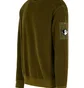Світшот чоловічий C.P. Company Emerized Diagonal Fleece Olive 19CMSS249A006614G-683