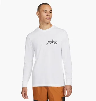 Лонгслив мужской Air Jordan Mens Long-Sleeve T-Shirt White DJ1740-100