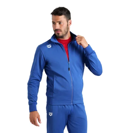 Олимпийка унисекс Arena Team Jacket Panel Knitted Poly Blue 004911-800