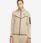 Толстовка чоловіча Nike Nsw Tech Fleece Full-Zip Hoodie Beige CU4489-247