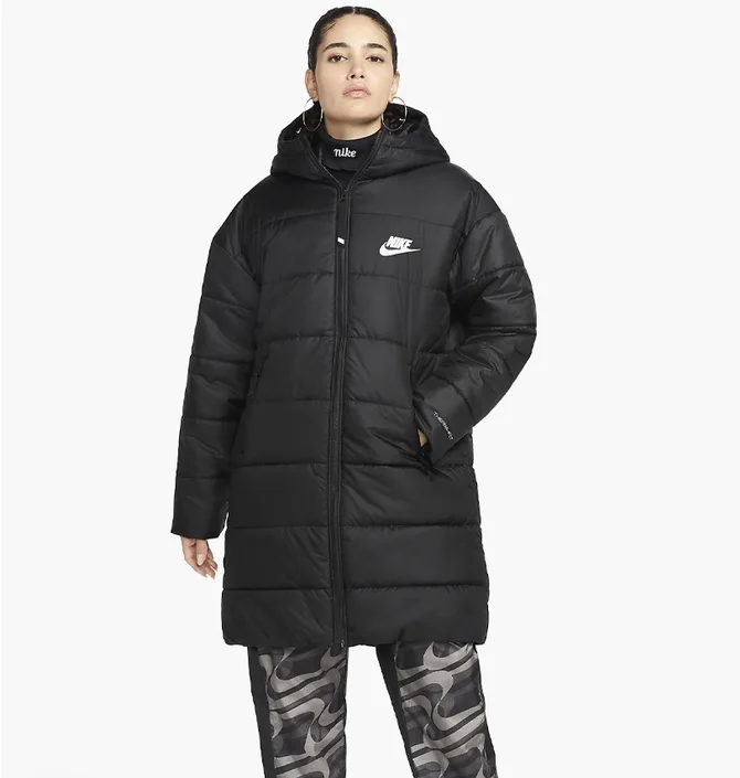 Парка женская Nike W Nsw Syn Tf Rpl Hd Black Dx1798-010