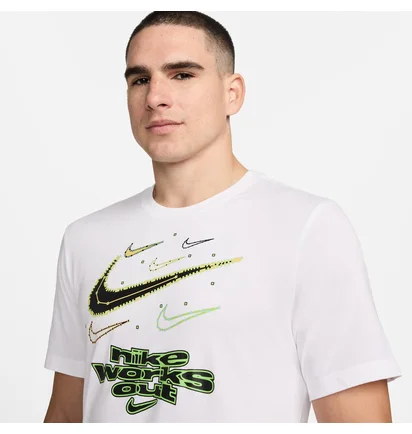 Футболка унисекс Nike Df Tee Iykyk Su24 White FV8372-100