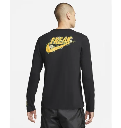 Лонгслив мужской Nike Mens Basketball Long-Sleeve T-Shirt Black Dn2938-010