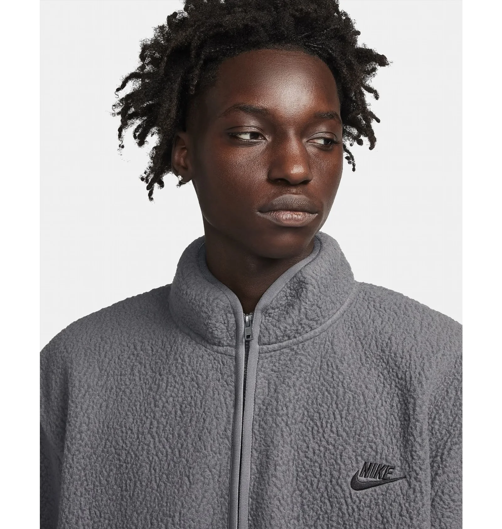 ᐉ Куртка мужская Nike Club Fleece Winterized Jacket Grey FB8386