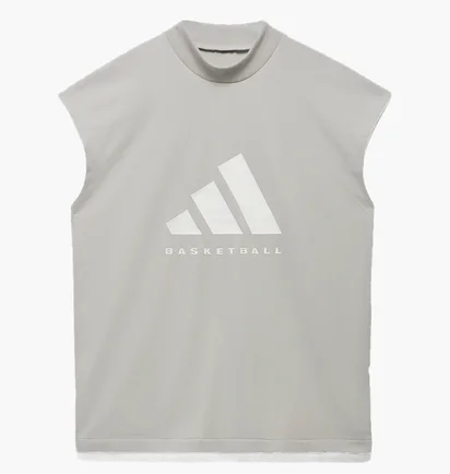 Майка унісекс Adidas Basketball Sleeveless Tee Grey Ia3445