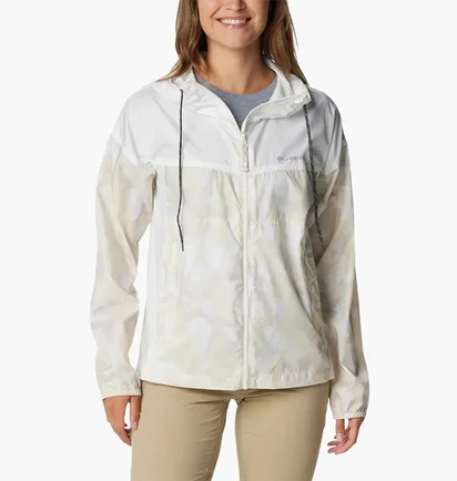 Ветровка женская Columbia Flash Challenger Novelty Windbreaker Beige/White 1989501CLB-278