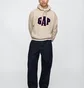Худи мужское Gap Vintagesoft Beige F36-070