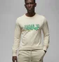 Лонгслив мужской Air Jordan Brand MenS Long-Sleeve T-Shirt Beige DV1469-219