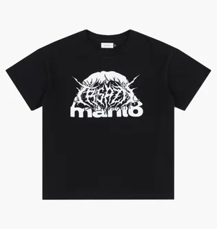 Футболка мужская Manto Treasure Zone Black 3604