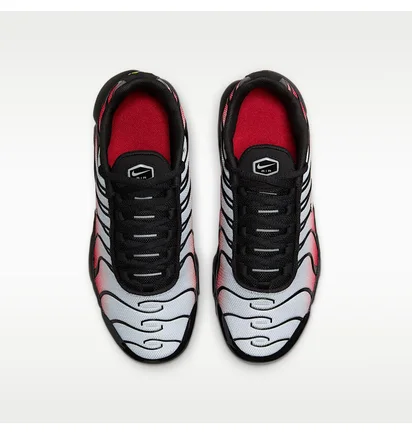 Кросівки дитячі Nike Air Max Plus Older Kids Shoes Grey/Red CD0609-036