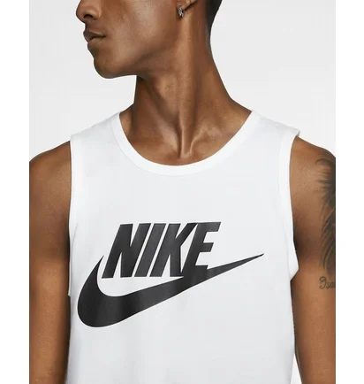 Майка чоловіча Nike M Nsw Tank Icon Futura White AR4991-101