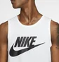 Майка чоловіча Nike M Nsw Tank Icon Futura White AR4991-101