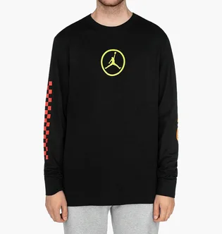 Свитшот мужской Air Jordan Sport Dna Long-Sleeve T-Shirt Black CV3000-010
