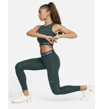 Топ женский Nike Pro Dri-Fit Cropped Tank Top Green FB5588-328