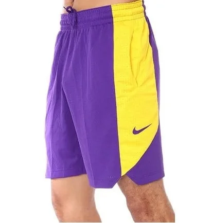 Шорти чоловічі Nike Lal Mnk Df Short Pract 18 Violet/Yellow Aj5077-504