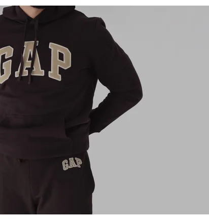 Штани чоловічі Gap Logo Fleece Pants turkish coffee 221236531