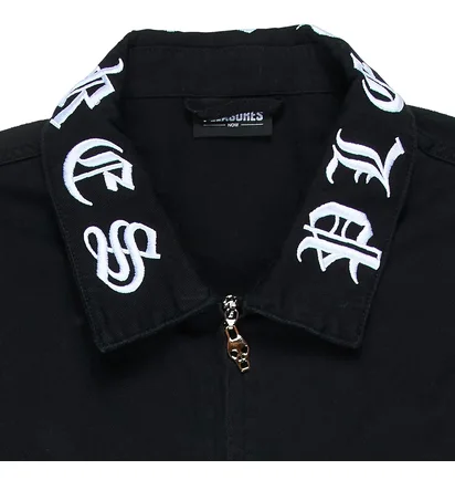 Куртка мужская Pleasures Slasher Black P21F013-BLACK