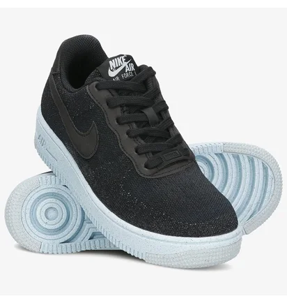 Кросівки дитячі Nike Air Force 1 Crater Flyknit Black DH3375-001