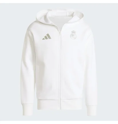 Толстовка мужская Adidas Real Madrid Anthem White IT3805