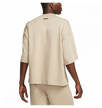 Футболка мужская Nike Tech Fleece Reimagined Oversized Ss Sweatshirt Beige FB8165-247