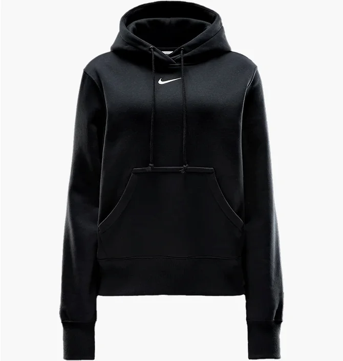 Худи женское Nike Sportswear Phoenix Fleece Hoodie Black HF6839-010