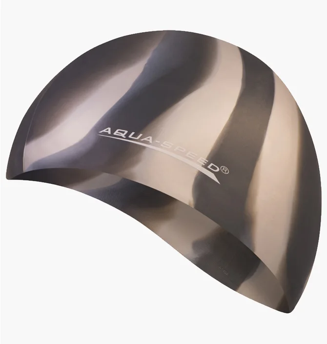 Шапочка для плавання Aqua speed Bunt 4050 Black/White 113-56