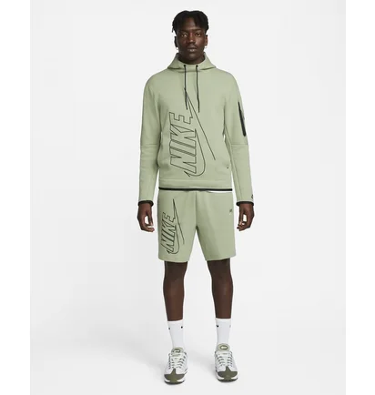 Шорты мужские Nike Tech Fleece Shorts Green DZ4472-386