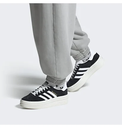 Кросівки жіночі Adidas Gazelle Bold Shoes Black Hq6912
