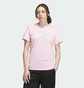 Футболка женская Adidas Floral Badge Of Sport Graphic Pink IZ4224
