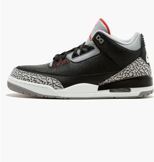 Кроссовки мужские Air Jordan 3 Retro Og Black 854262-001
