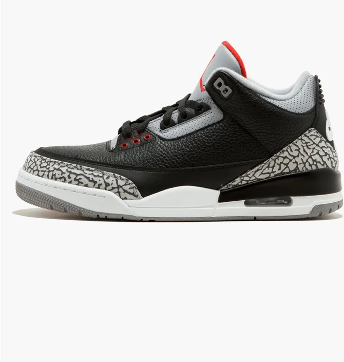 Кросівки чоловічі Air Jordan 3 Retro Og Black 854262-001