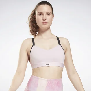 Топ жіночий Reebok Lux Strappy Medium-Impact Sports Bra Pink Gu5860
