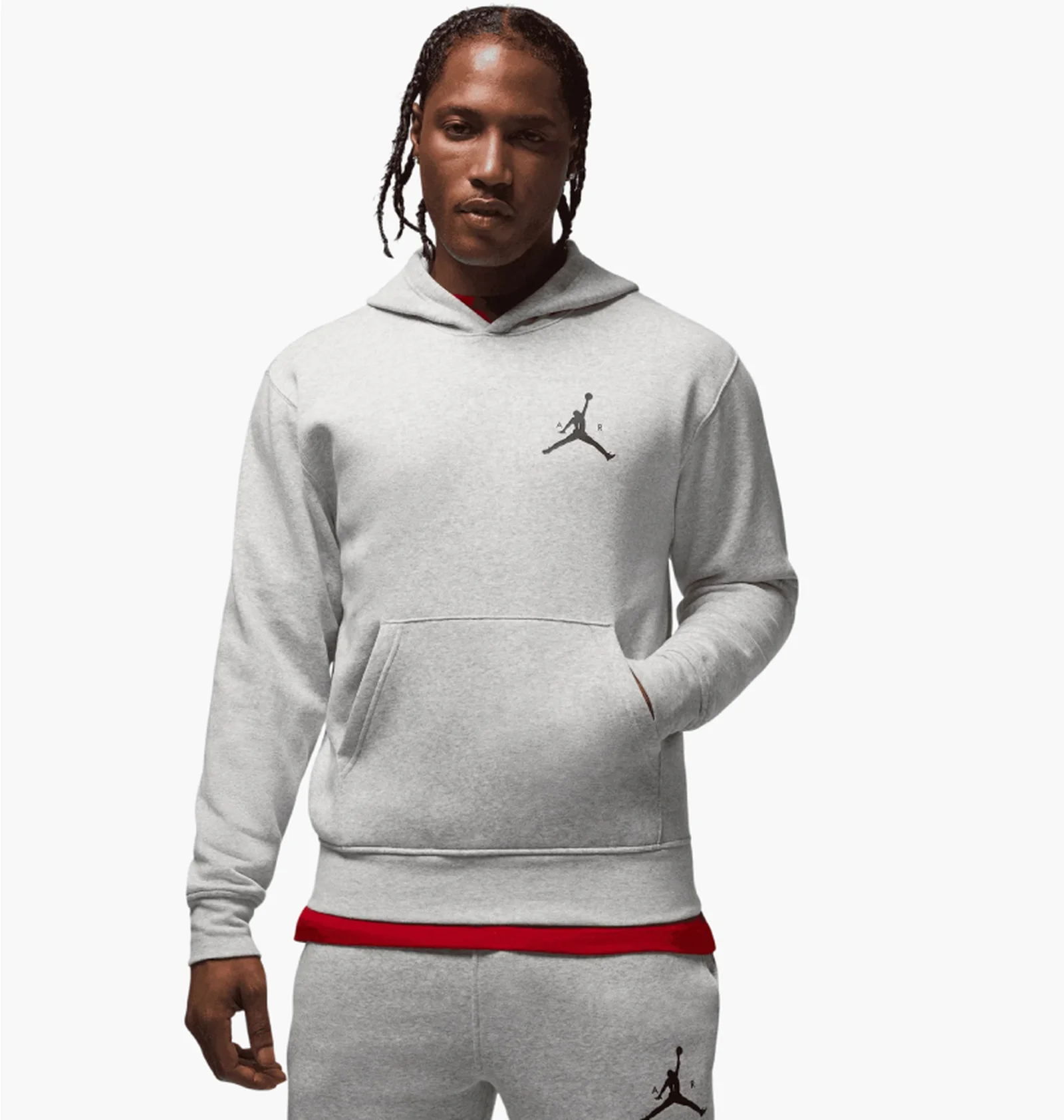 ᐉ Худи мужское Air Jordan Jumpman Fleece Grey IM9795-050 - купить