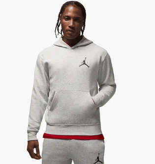Худі чоловіче Air Jordan Jumpman Fleece Grey IM9795-050