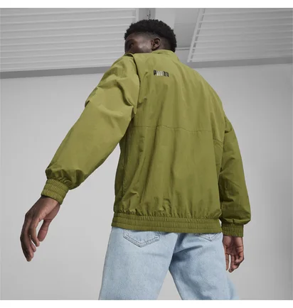 Олимпийка мужская Puma Style Windbreaker Olive 623685-33