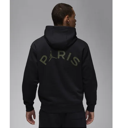 Худи мужское Air Jordan Paris Saint-Germain Black FN5326-010
