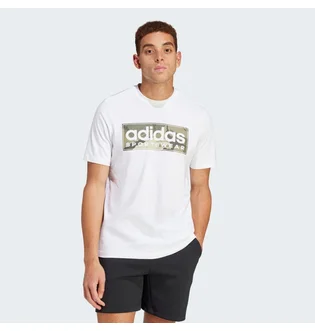 Футболка чоловіча Adidas Camo Linear Graphic White IN6473