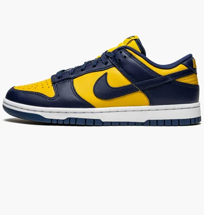 Кроссовки мужские Nike Dunk Low Yellow/Blue DD1391-700