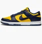 Кроссовки мужские Nike Dunk Low Yellow/Blue DD1391-700