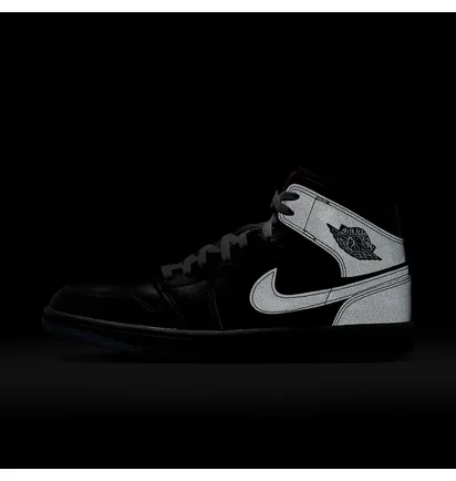 Кроссовки мужские Air Jordan 1 Mid Se Black HV5177-010