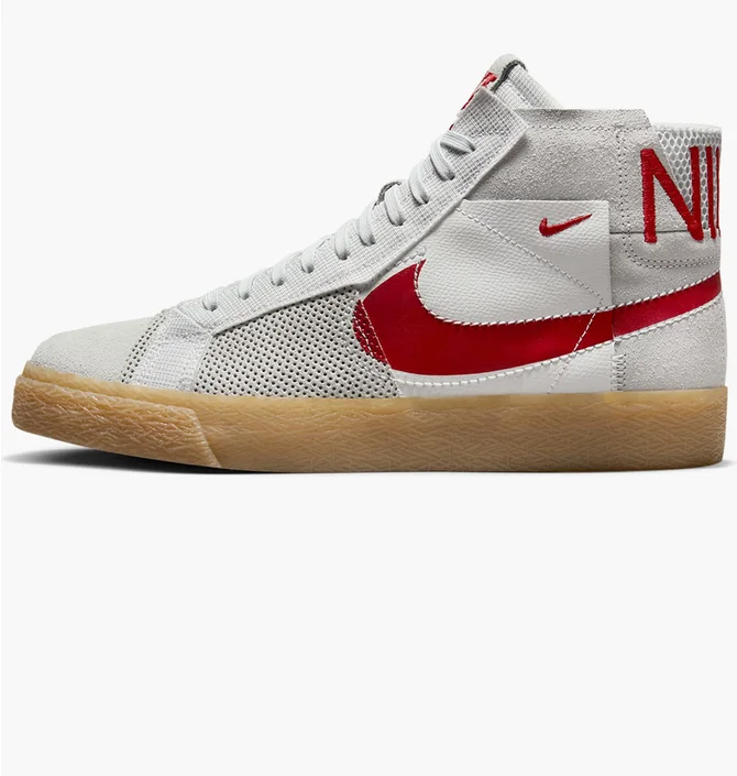 Кросівки унісекс Nike Sb Zoom Blazer Mid Premium White FD5113-100