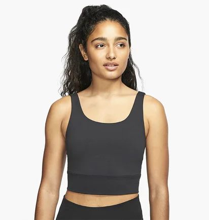 Топ жіночий Nike W Yoga Luxe Crop Tank Black Cv0576-699