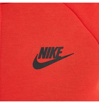 Толстовка детская Nike Sportswear Tech Fleece Red/Black HV5867-011