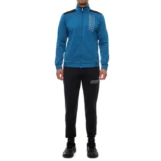 Спортивный костюм мужской Puma Graphic Tracksuit Black/Blue 583601-36