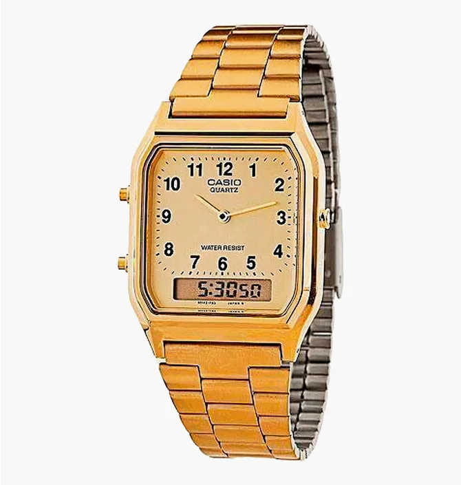 Часы мужские Casio Vintage Edgy Q AQ-230GA-9B