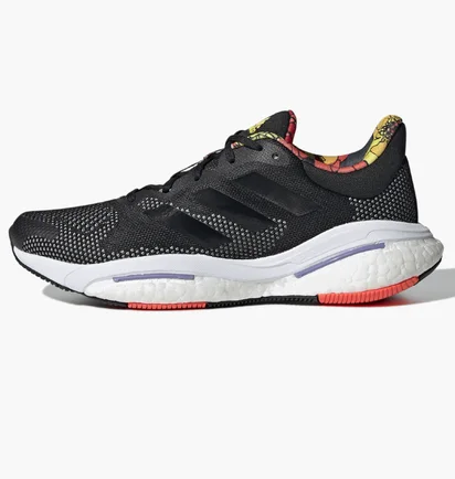 Кроссовки женские Adidas Solarglide 5 Shoes Black/White Gx5512