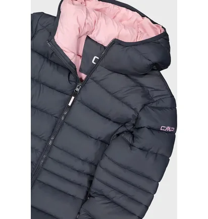 Куртка дитяча CMP Jacket Fix Hood Feel Warm Grey 35Z1415-U911