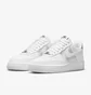 Кросівки жіночі Nike Air Force 1 Low 07 White Metallic Silver White Dd8959-104