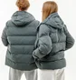 Пуховик унисекс Rains Jackets Blue 1506-SLATE
